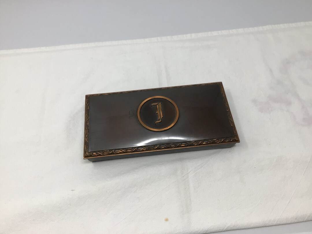 Metal Bronze Rectangle Box (D5) - Etsy