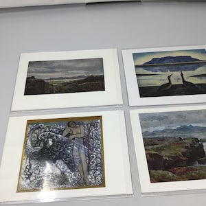 National Gallery of Iceland Set Of Four Blank Cards (G2)