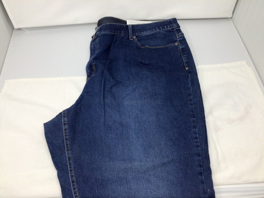 Christopher & Banks Tapered Shape Fit Mid Rise 24W Jeans I2 Etsy