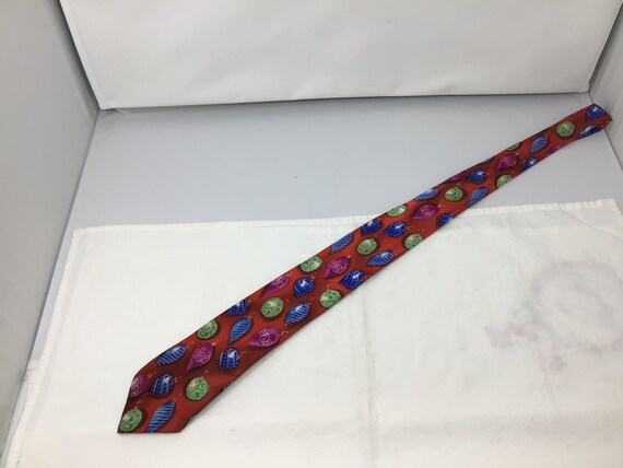 Jerry Garcia Christmas Silk Neck Tie (I2A) - image 1