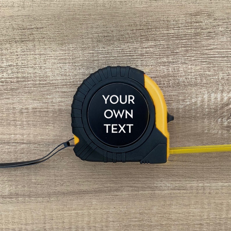Personalised Tape Measure 5m Rule Fathers Day Gift Etsy
