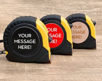 Maßband 5 m, Regel Vatertag Geschenk, Maßband, Geschenk für Ihn, Maßband, Personalisiertes Maßband