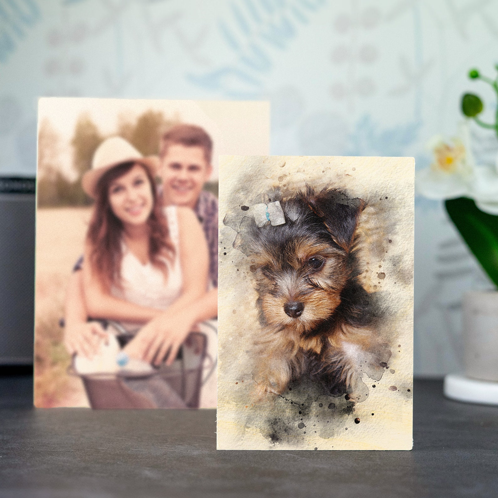 Personalised Custom Wooden Photo Block Your Own Photo Custom Image ...