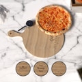 Personalised Pizza Board Engraved Pizzeria Large Wooden Paddle Gifts Ideas For Birthday and New Home Personalized Chopping Board