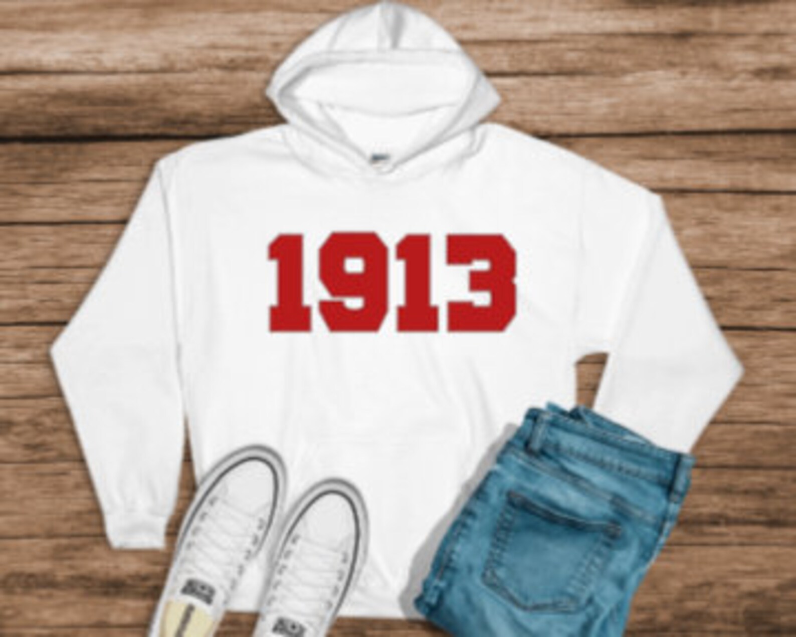 1913 Hoodie Etsy