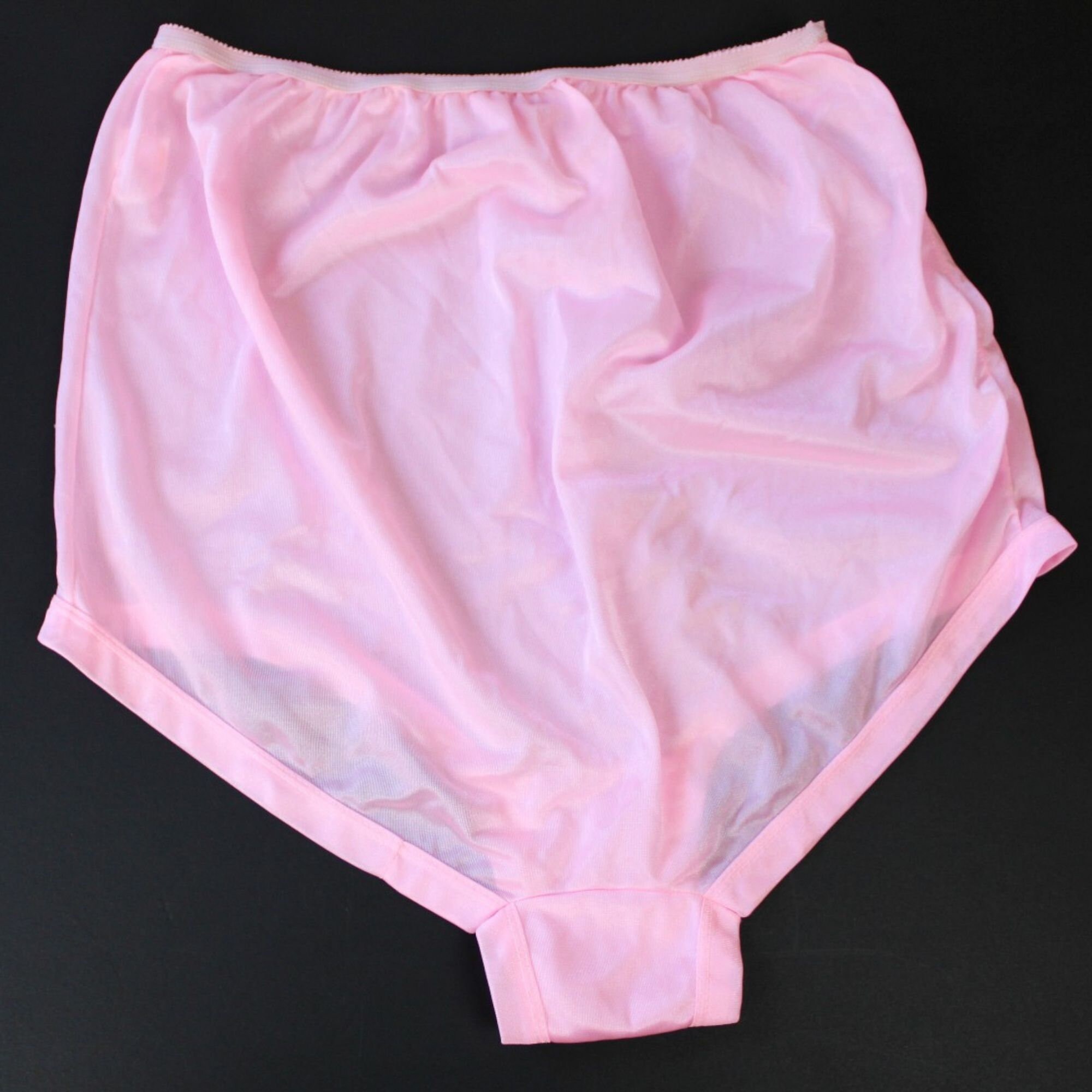 Vintage Lou Batten Light Pink Panties, One Size Fits All, Large Women's