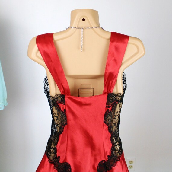 Vintage Victoria's Secret Gold Label, Red Black F… - image 6