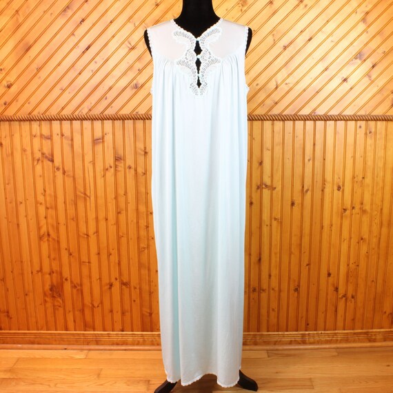 Van Raalte Nylon Nightgown Large Vintage Sleepwea… - image 2