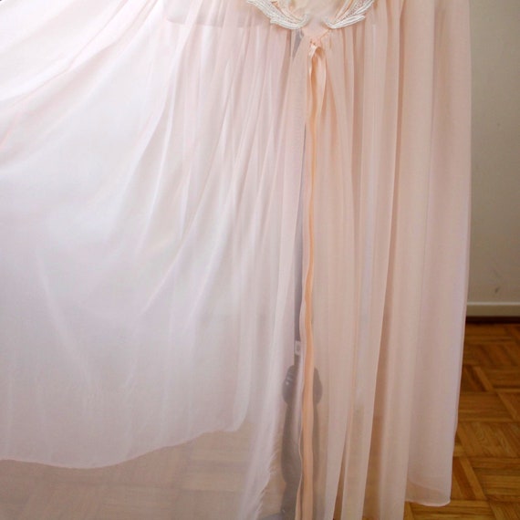 Flora Nikrooz 1980s Nightgown, Bridal Wear, Pink … - image 6