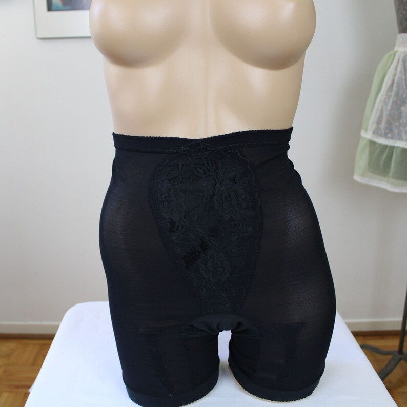 Vintage Formfit Panties Girdle Panties Retro Shapewear Black Etsy Canada