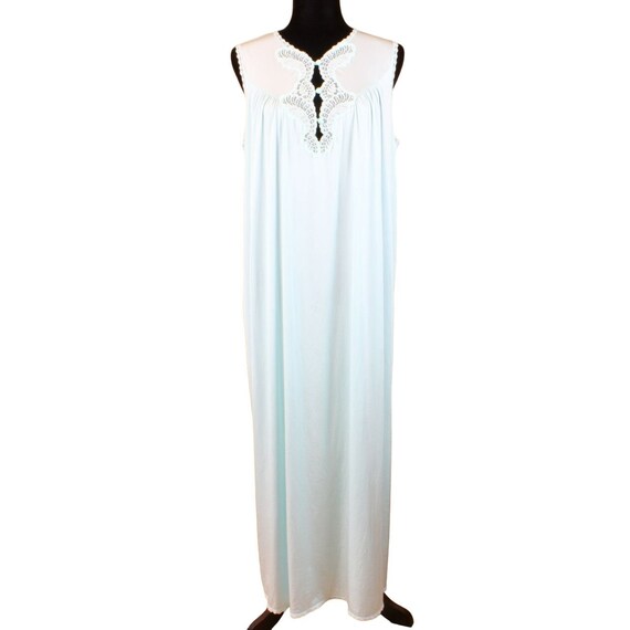 Van Raalte Nylon Nightgown Large Vintage Sleepwea… - image 1