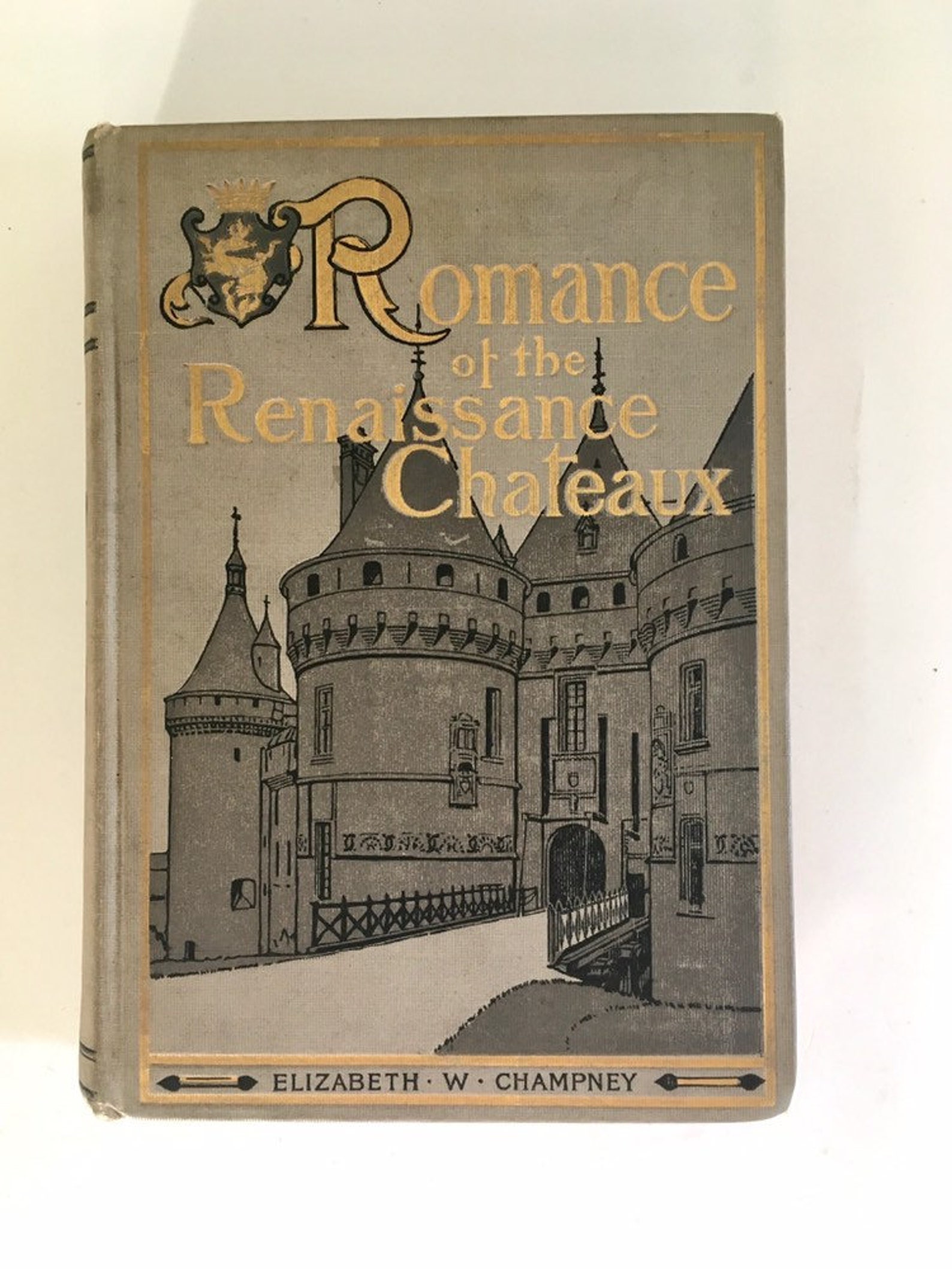 Antique Book Romance at the Renaissance Chateaux Etsy