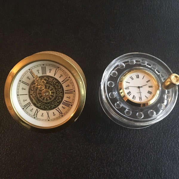 Vintage Desk Clock Etsy