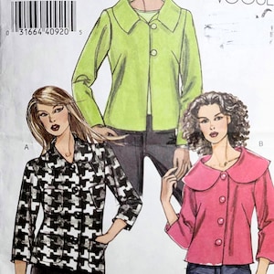 Vintage Vogue 8300 sewing pattern – Womens jackets, Very Easy Vogue, All Sizes UNCUT