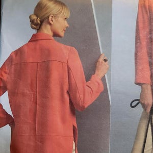 Vogue 1054 Ralph Rucci Designer 2000s vintage sewing pattern shirt pants set Size 16 18 20 22 24 UNCUT FACTORY FOLDED