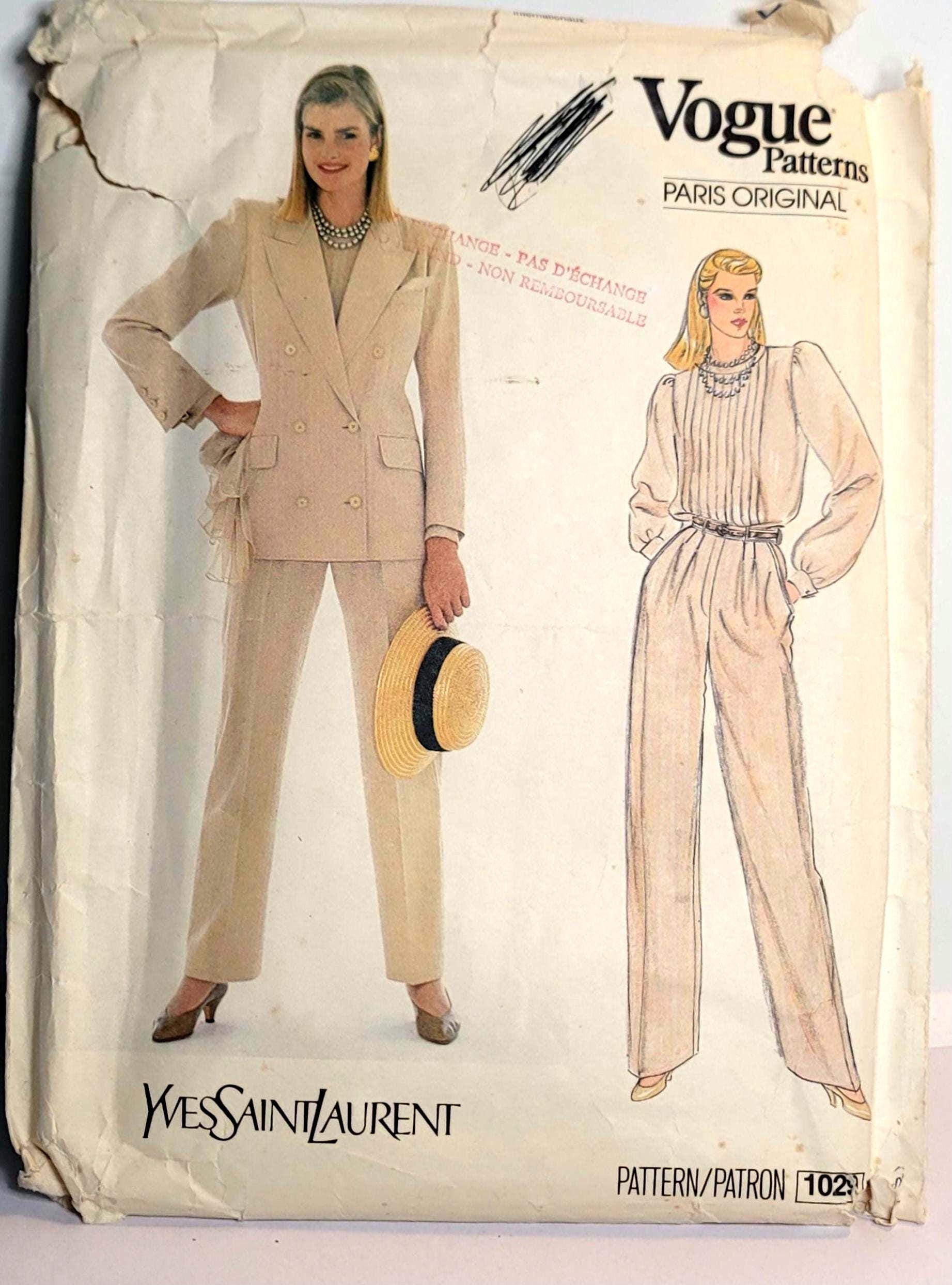 Ysl Double Breasted Suit - Etsy