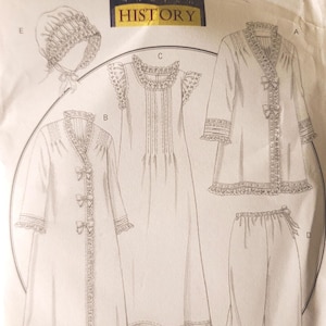 Historical Nightgown Sewing Pattern | Butterick B5061 UNCUT Sizes XS–M | Vintage Sleepwear Set by Rachel Wallis