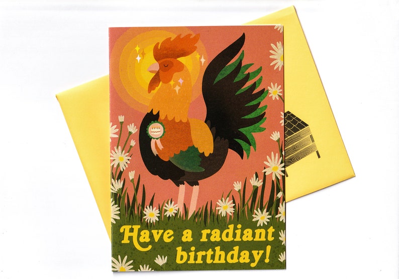 Happy Birthday Card Have a radiant birthday fun animal card image 1