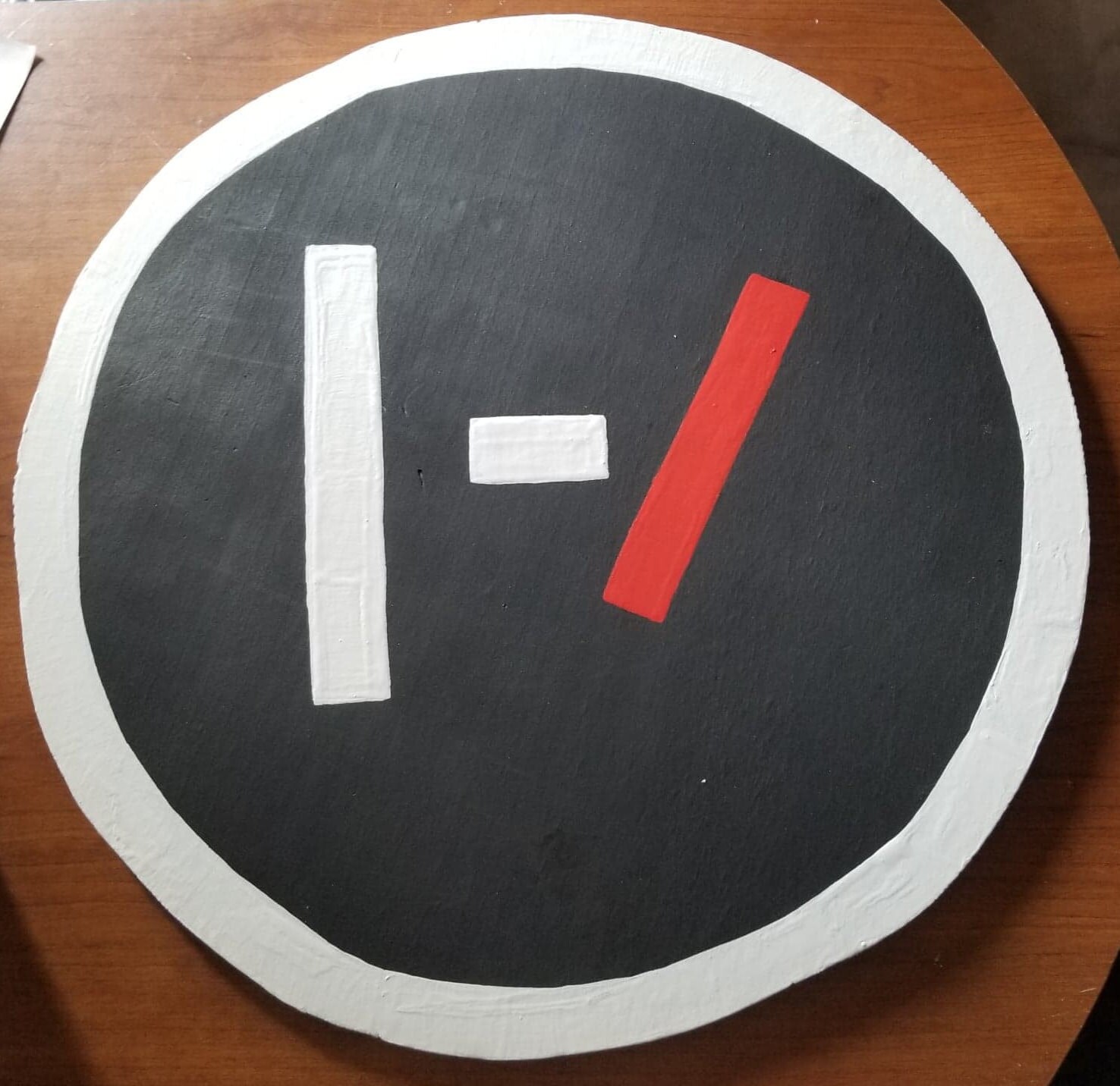 Twenty One Pilots Blurryface Decoration Piece of Logo Etsy