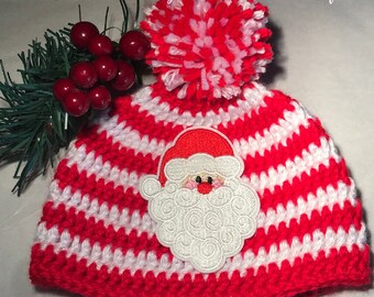 Bonnet Pere Noel Bebe Etsy Bonnet Pere Noel Bebe Etsy