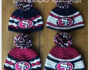 49ers baby beanie