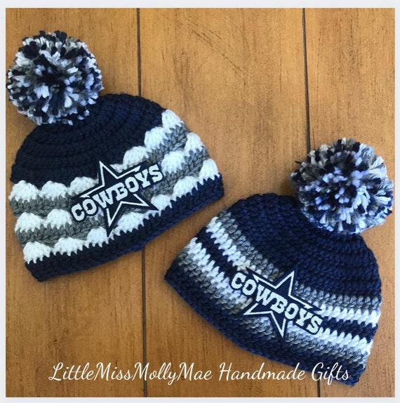 dallas cowboys baby beanie