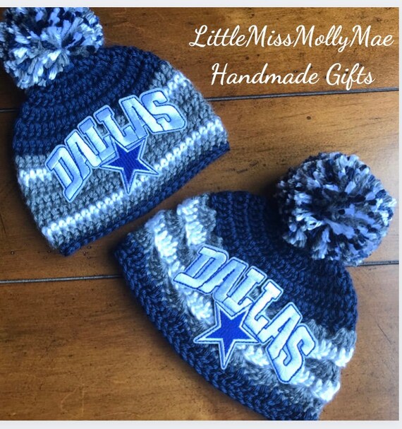 dallas cowboys baby beanie