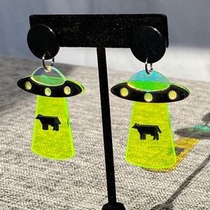 Alien Abduction Earrings