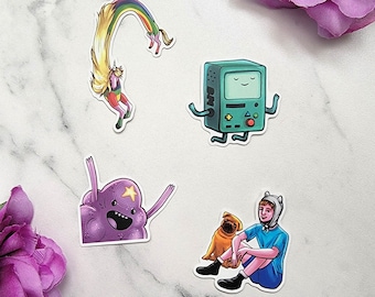 Pegatinas de Hora de Aventuras - Pegatinas de vinilo mate premium