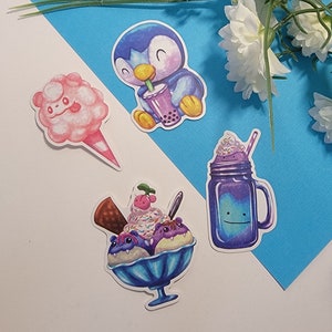 Pokemon Food Stickers - premium matvinylstickers