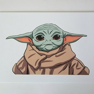 Mini impression Grogu ou Baby Yoda