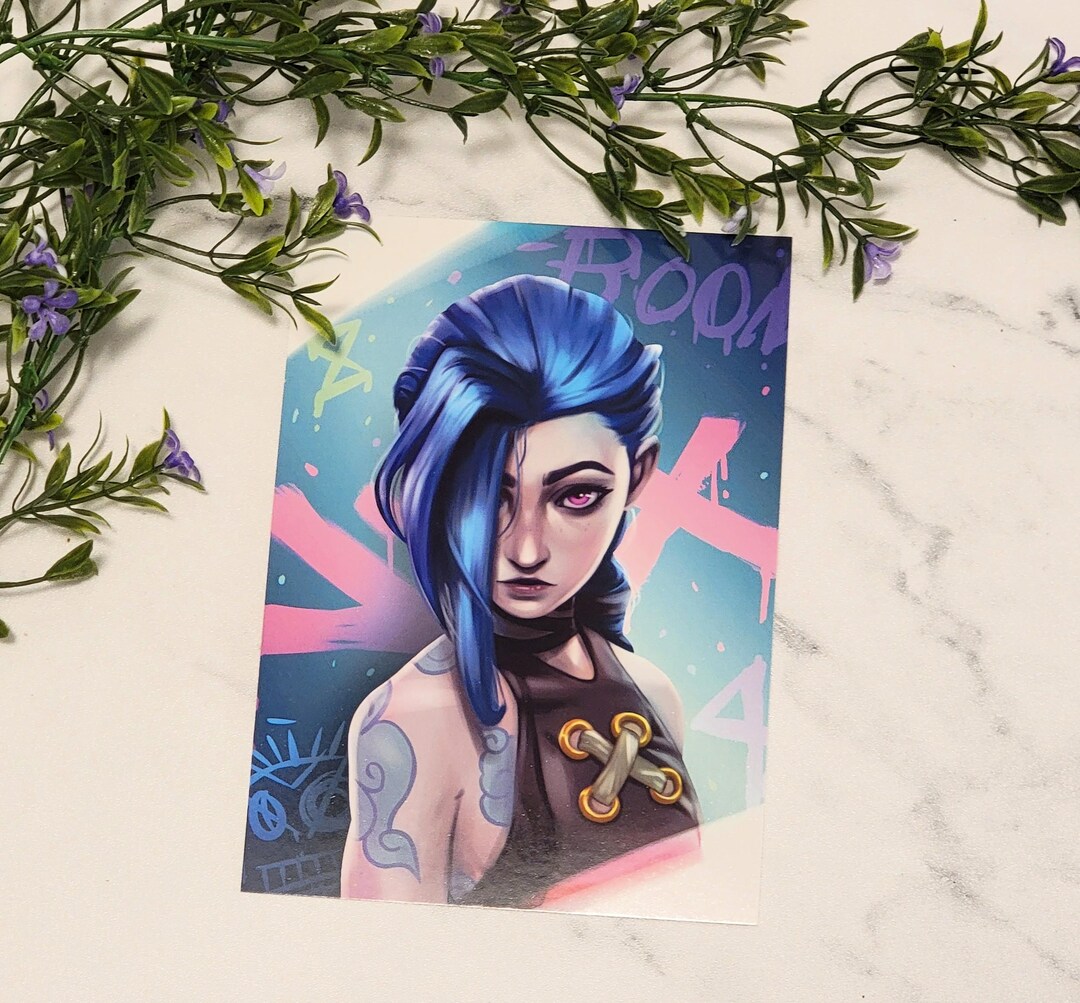 Jinx Arcane Mini Print - Etsy