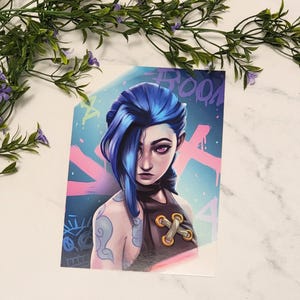 Jinx Arcane Mini Druck