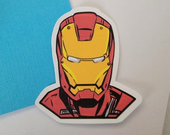 Iron Man Sticker - Etsy Canada