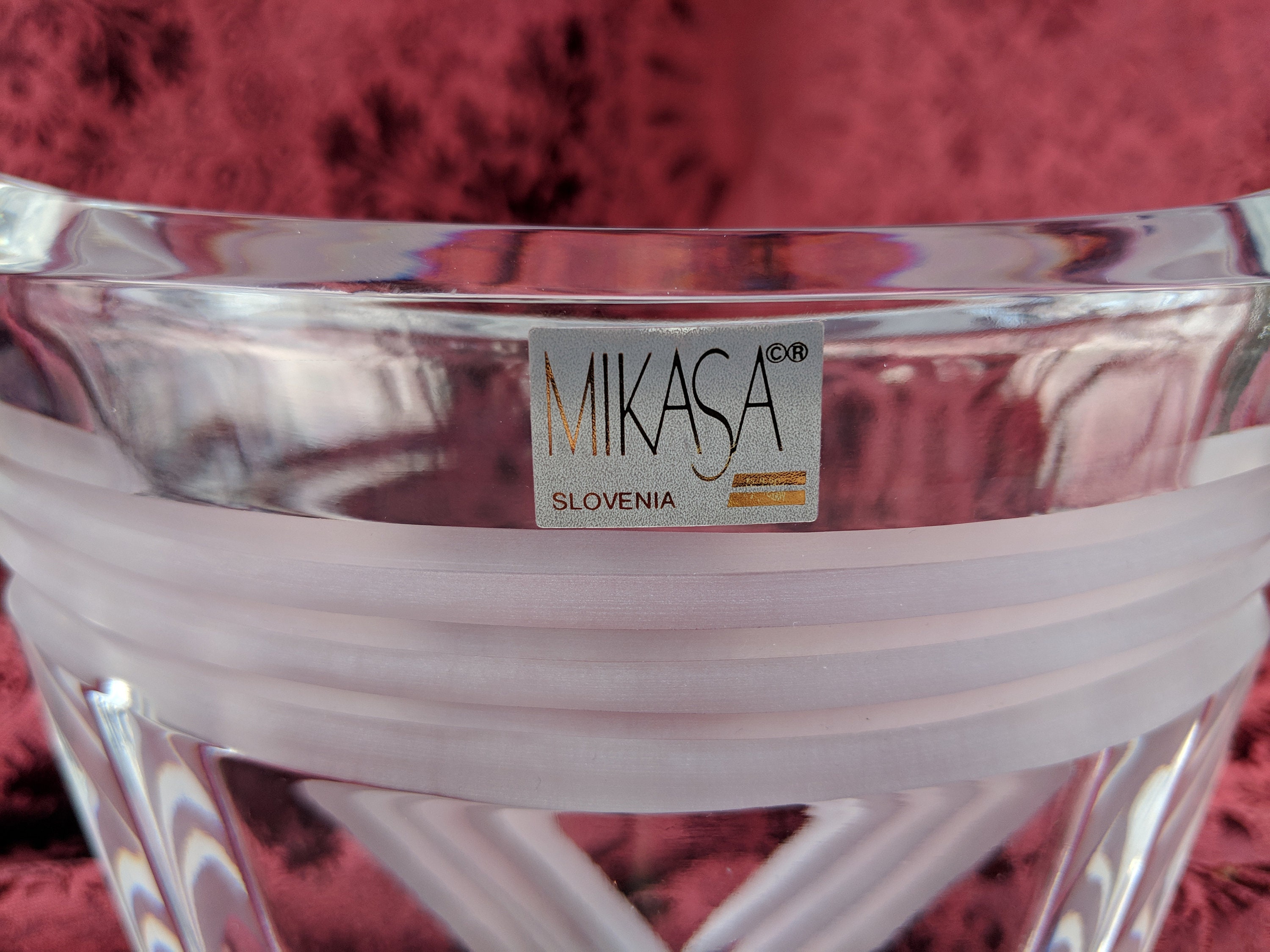 Vase Mandalay De Mikasa - Neuf Sous Emballage - Décoration D'intérieur élégante