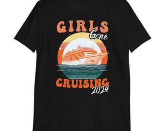 Girls cruise shirt, vacation and girls trip gift, matching group cruise shirts, for girls vacation Unisex T-Shirt