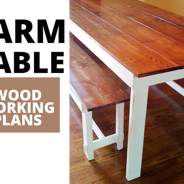 Farm Table Woodworking Plans