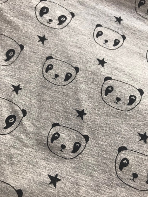 panda jersey fabric