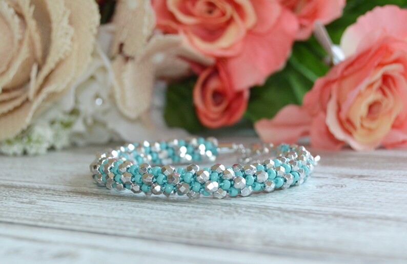 Beaded Kumihimo Bracelet