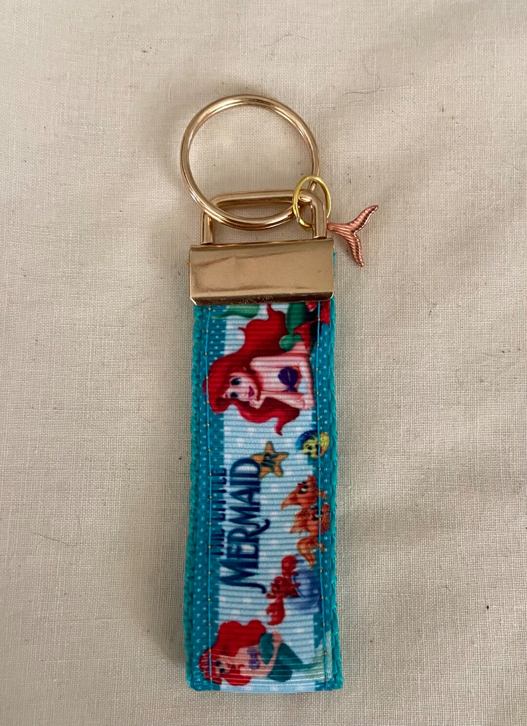 Disneys Little Mermaid Key Fob Etsy