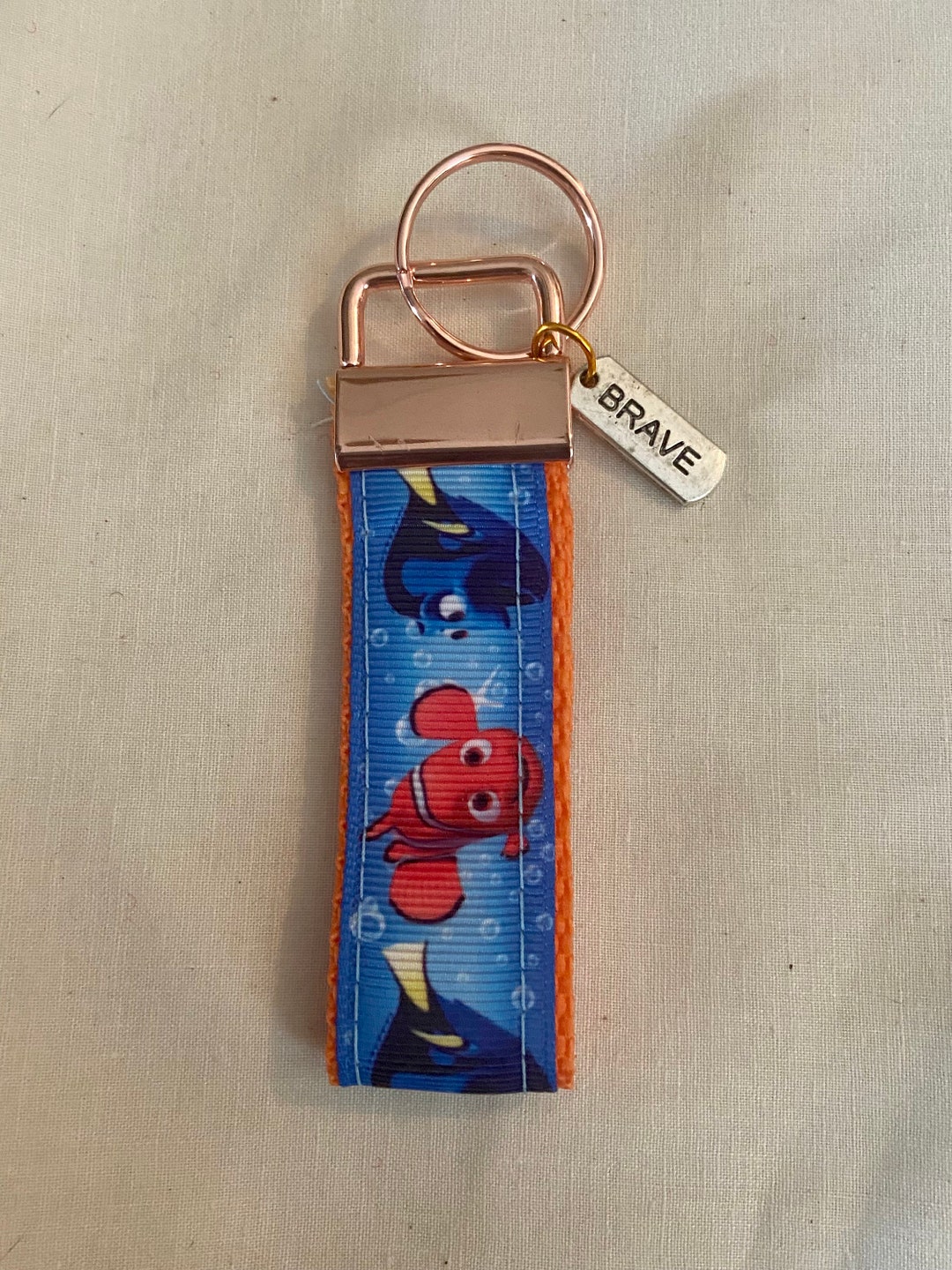 Disneys Nemo Key Fob Etsy