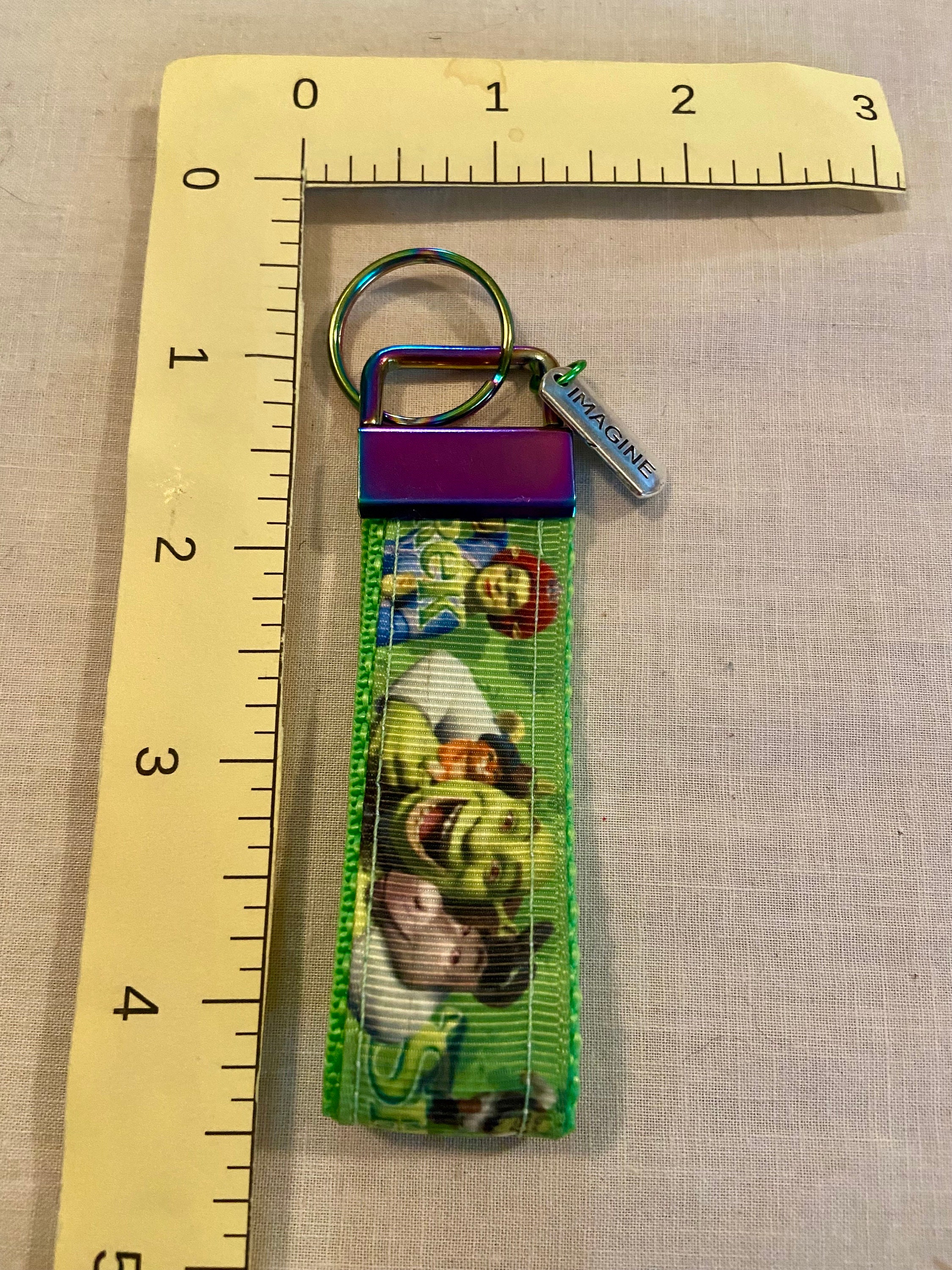 Disneys Shrek Key Fob Etsy