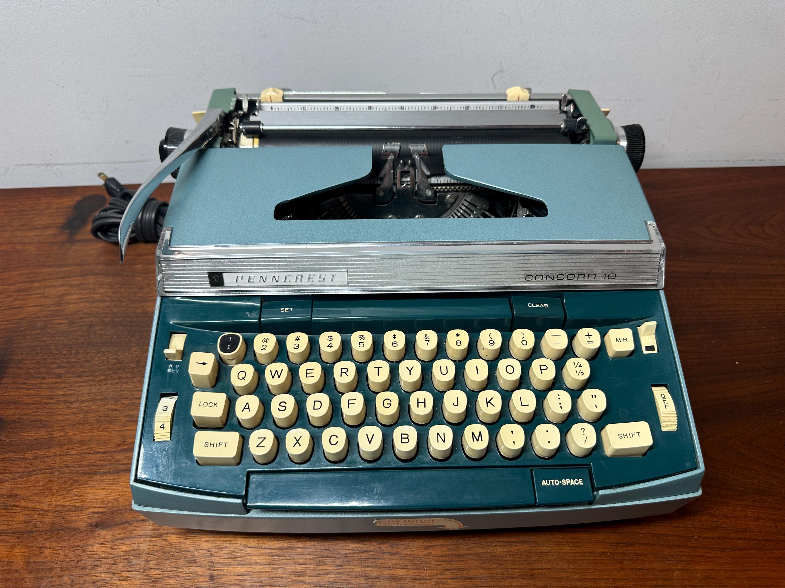 Penncrest Typewriter - Etsy