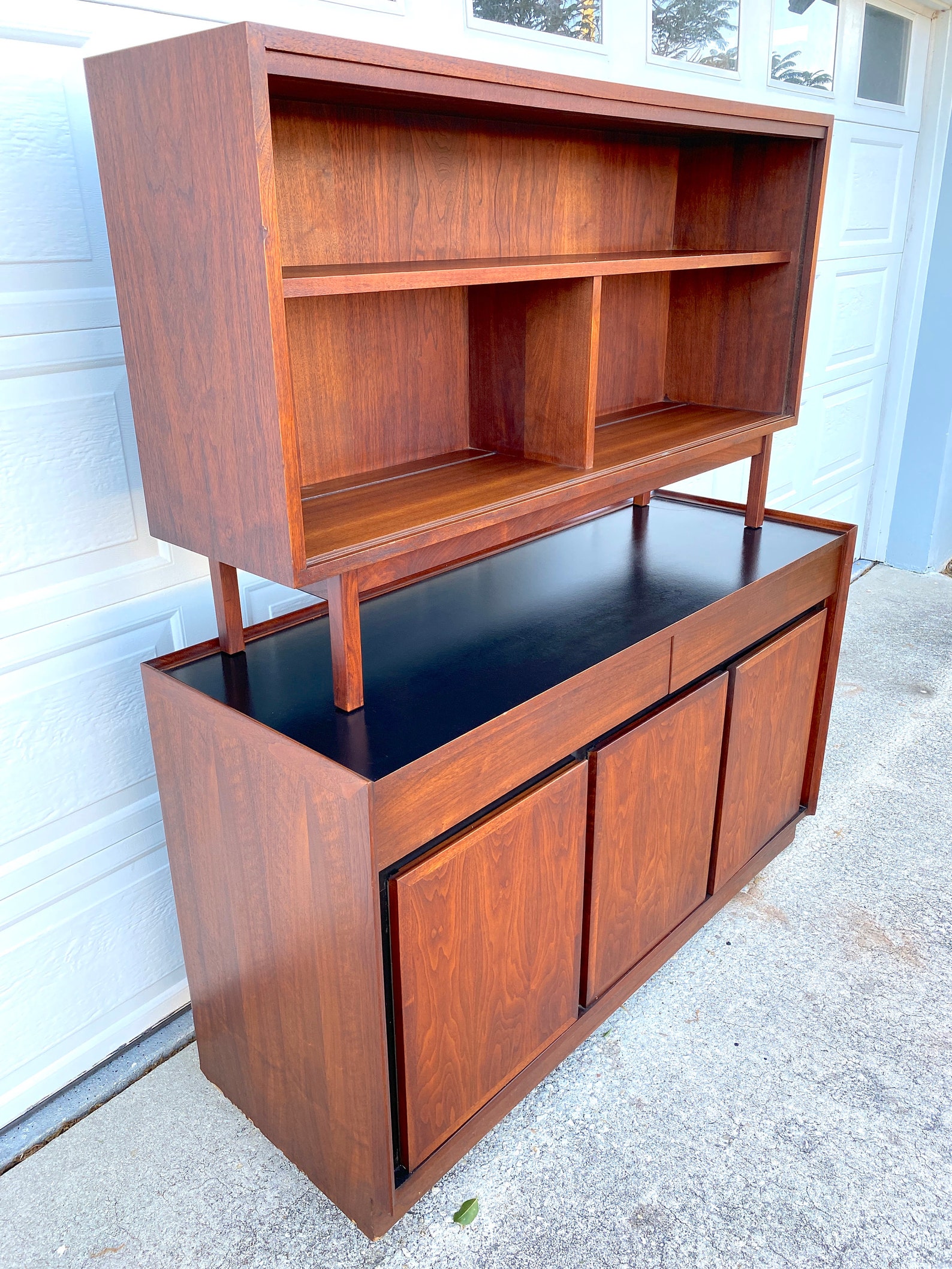 Mid Century Modern Buffet Sideboard Hutch / Credenza Etsy