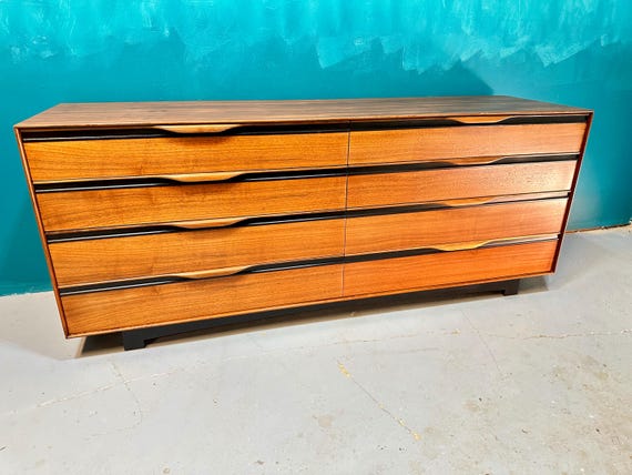 Mid Century Walnut Dresser by John Kapel for Glenn of California