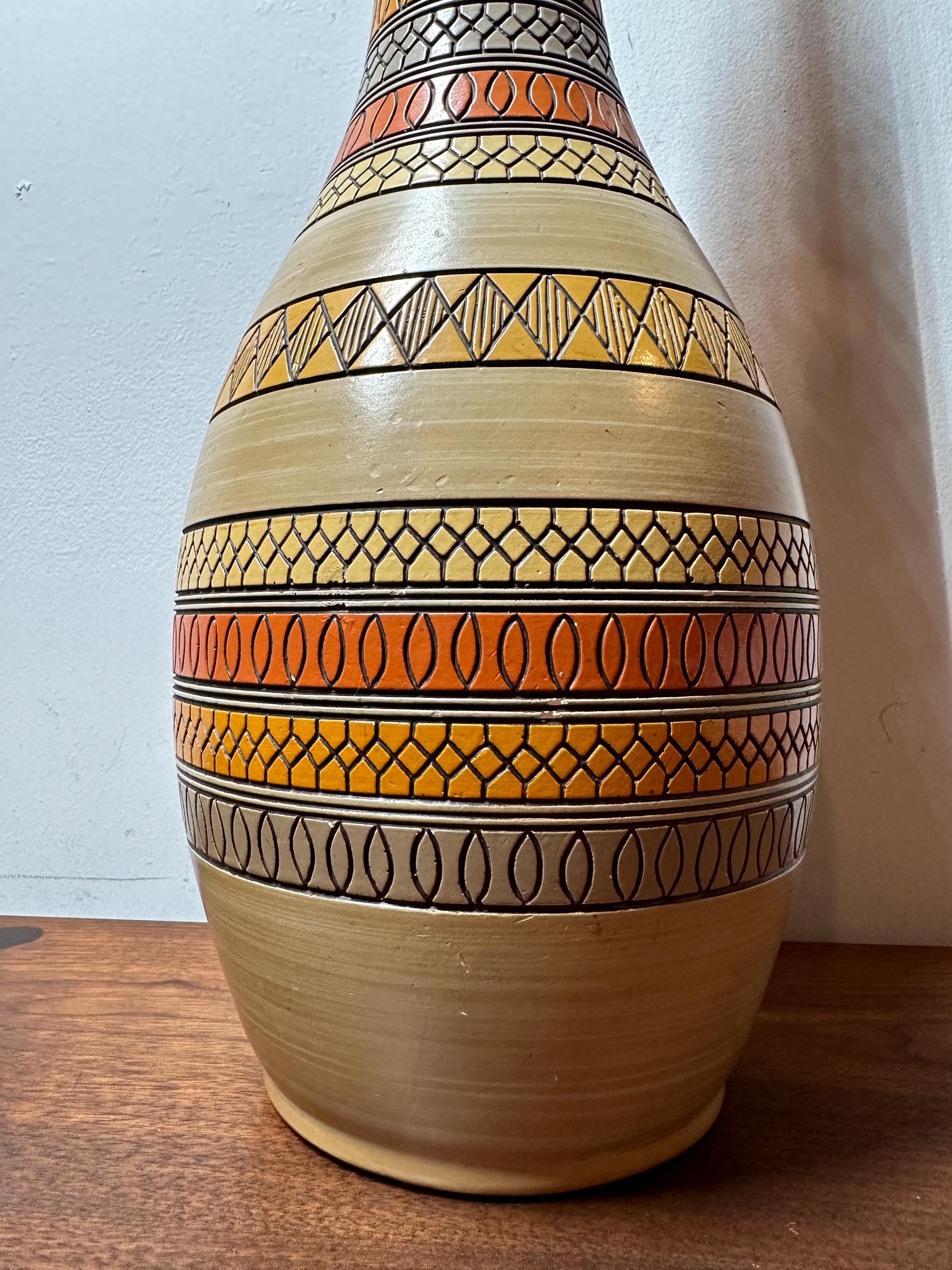 Vintage Fortune Lamp Co. Chalkware Lamp: 1959 MCM Genie Bottle - Etsy