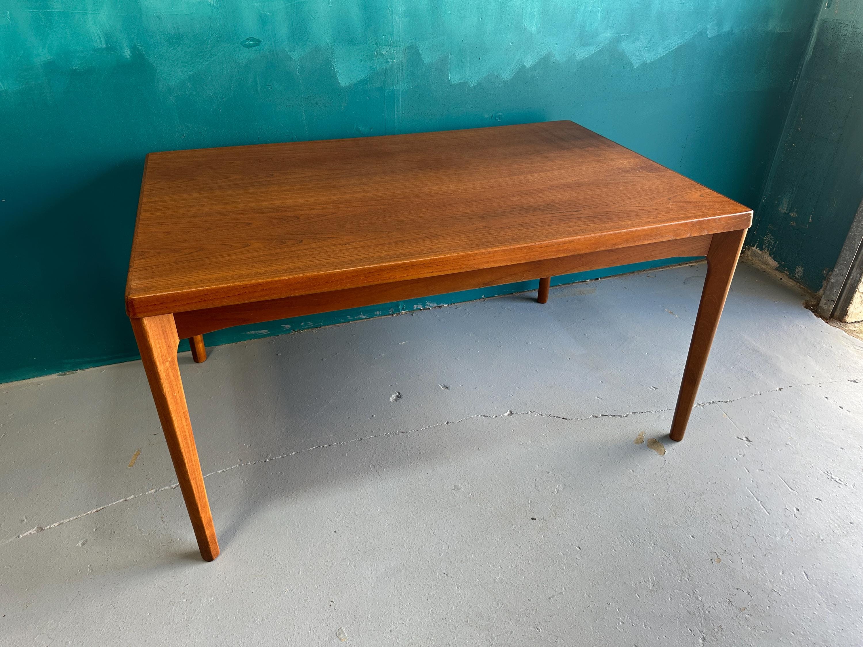Denmark teak テーブル 1960s Vintage Danish Mid-Century Teak Dining Table – MCM-SF