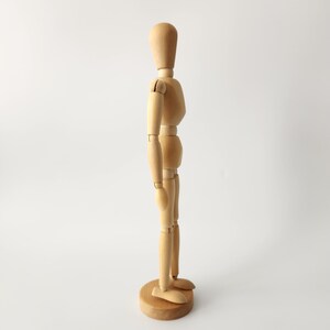 Vintage IKEA Wooden Articulated Artist Model Gestalta Poseable 13 Figure 17287