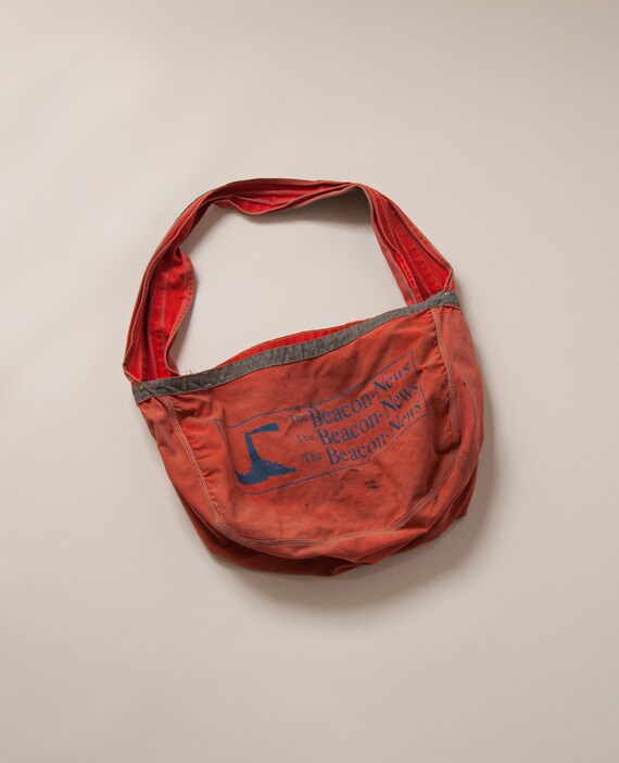1960's Aurora Beacon News Newspaper Bag