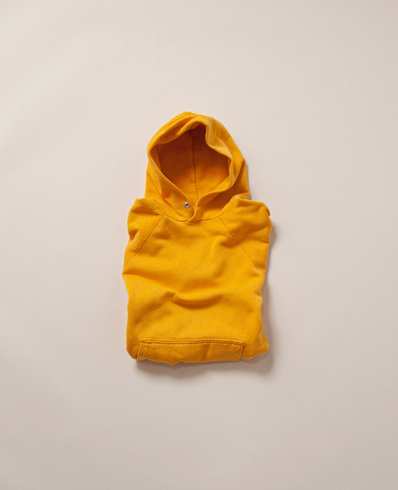 1980's X-Small Raglan Hooded Sweatshirt